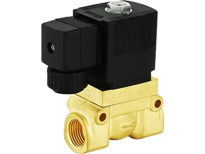 Válvula solenoide de latón de 2/2 vías, Serie 5404