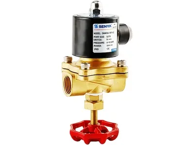 Válvula solenoide de latón de 2/2 vías, Serie 2WM