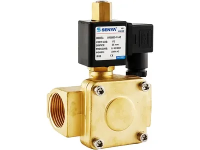 Válvula solenoide de latón de 2/2 vías, Serie 0955