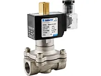 Válvula solenoide de 2/2 vías de acero inoxidable, Serie 2SK