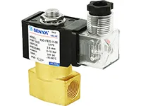 Válvula solenoide de latón de 3/2 vías, Serie KSD