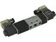 Válvula solenoide de aluminio de 5/2 vías, Serie V4