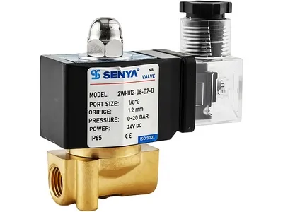 Válvula solenoide de latón de 2/2 vías, Serie 2WH
