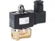 Válvula solenoide de latón de 2/2 vías, Serie 2WH