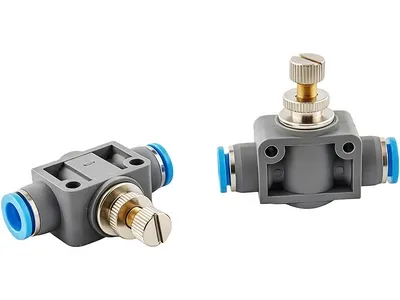 Racor a presión en T e Y