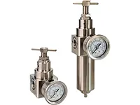 Unidad de preparación de aire de acero inoxidable, Serie SS