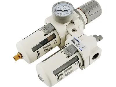 Unidad de filtración, regulación y lubricación (unidad FRL), Serie AB